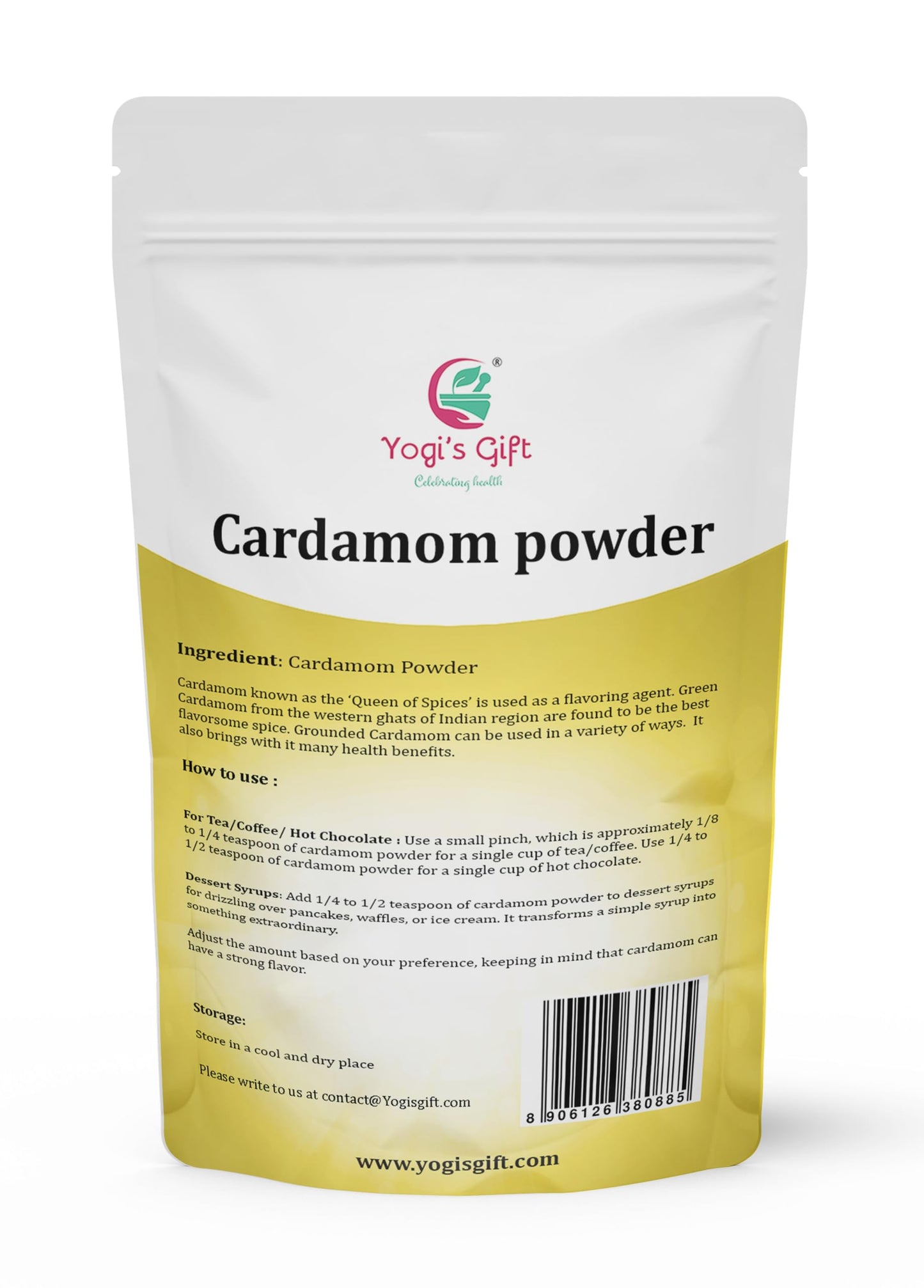 Ground Cardamom Powder 1 LB | Adds Great Flavour To Baked Goods, Coffee, Tea and Curries | Ground Cardamom Bulk From Fresh And A