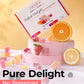 Zyra Turkish Delight - 8.8Oz - Woman Owned Brand - Luxury With Assorted Fruit - Rose, Strawberry, Raspberry, Blackberry, Lemon, Orange - Authentic Enhanced Lokum Confectionery - Gifts For Everyone