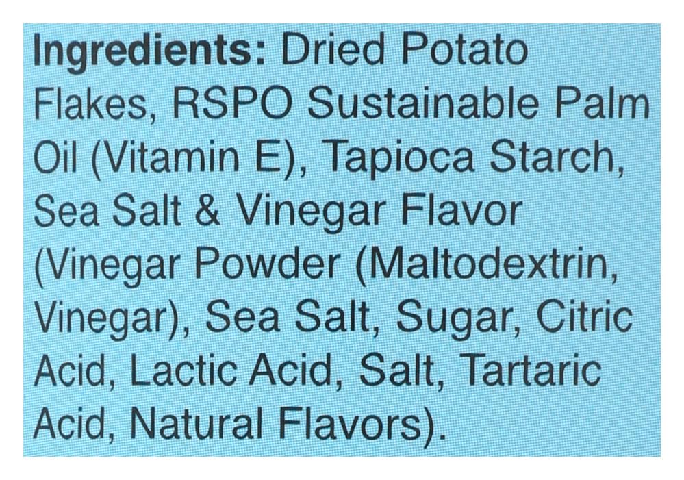 The Good Crisp Company, Potato Crisps Sea Salt Vinegar, 5.6 Ounce