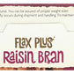 Natures Path, Cereal Flax Plus Raisin Bran Organic, 14 Ounce