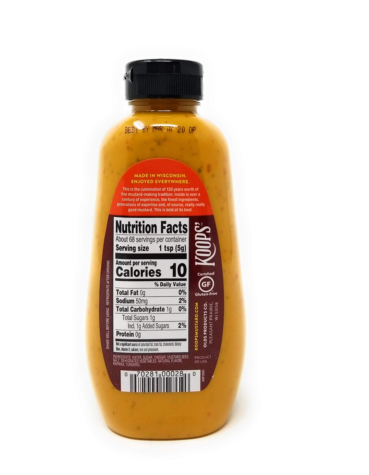 Koops' Arizona Heat Mustard, 12 Ounce (Pack Of 3)