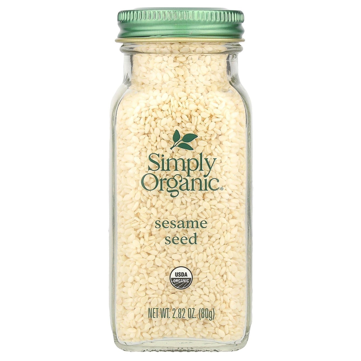 Simply Organic Organic Whole Sesame Seeds, 2.8 Ounce