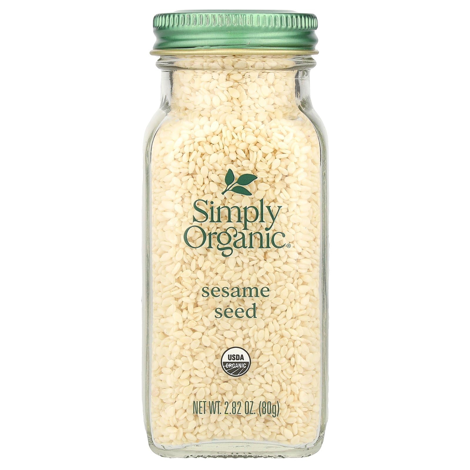 Simply Organic Organic Whole Sesame Seeds, 2.8 Ounce