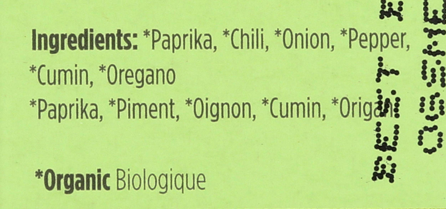 Spicely Organic Mexican Seasoning 0.5 Oz Certified Gluten Free
