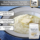 Weisenberger Stone Ground Grits, White, Non-GMO, Coarse Ground, 2 lb