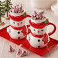 Buha Sweets Candy Cane Milk Chocolate Candies, 2lb Bag, Peppermint Flavored, Individually Wrapped, Holiday