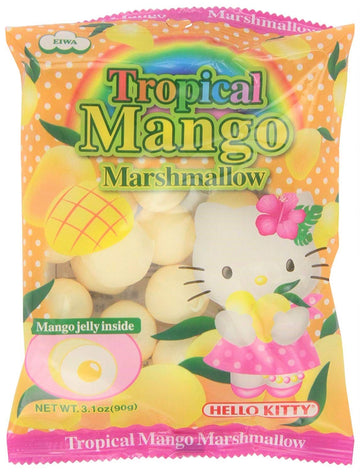 Hello Kitty Tropical Mango Marshmallow 90G, 3 Pack