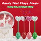 Amos Music Lollipop TastySounds Christmas Edition - Audio Singing Music Lollipop Gift Box  4-Pack