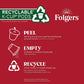 Folgers Black Silk Dark Roast Ground Coffee, 32 Keurig K-Cup Pods
