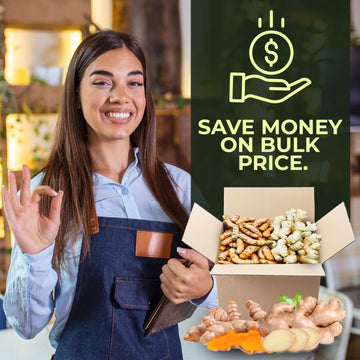 Turmeric Zone Organic Turmeric and Ginger Root Blend, 12 Lbs, Premium Quality, Support American Farmers