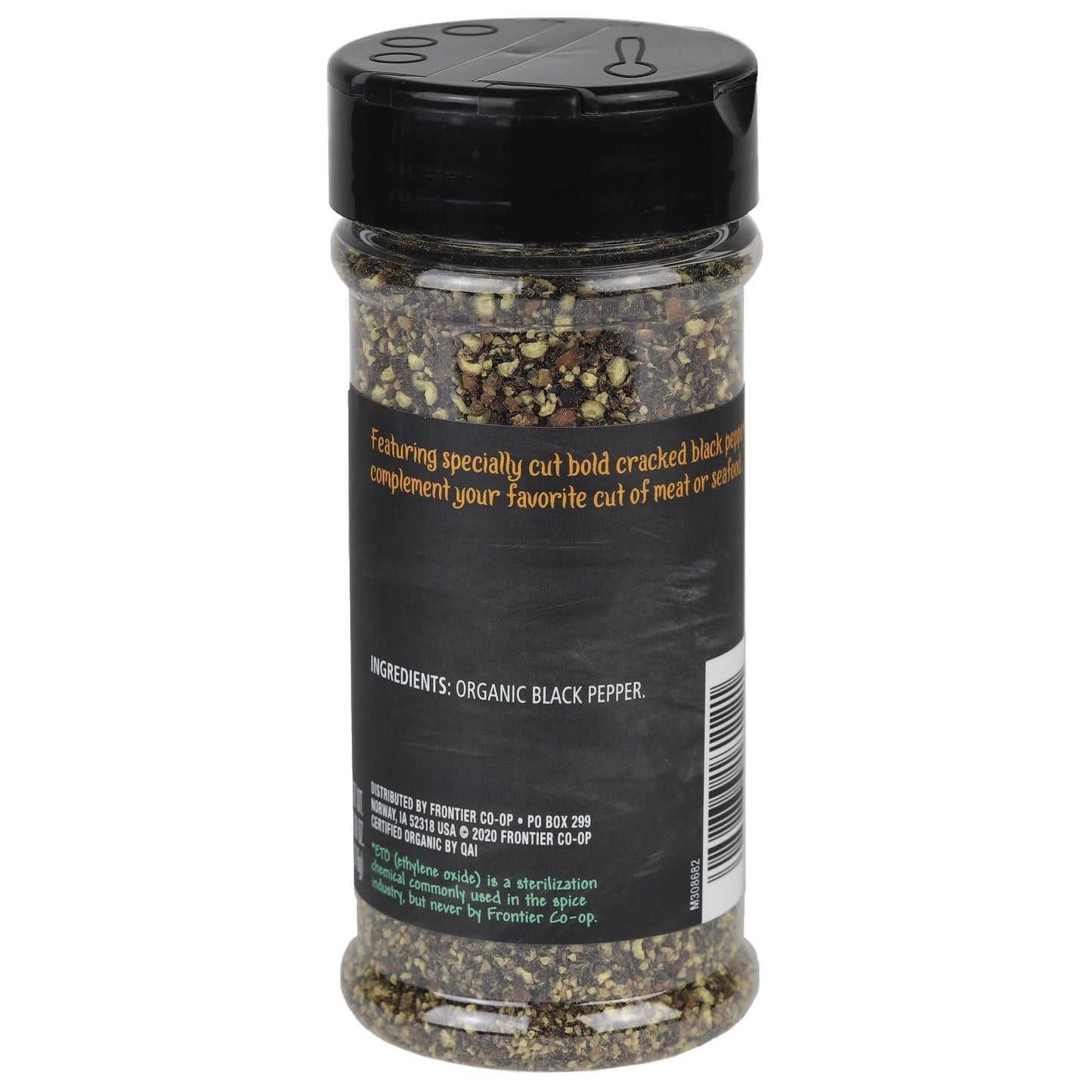 Frontier Prime Cuts Cracked Pepper, Organic, 4.09 Ounce