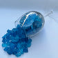 Sweetglob Old Fashioned Large Rock Sugar Candy Gems, Lump Sugar Rock Crystals (Blue Raspberry, 1 Pound)