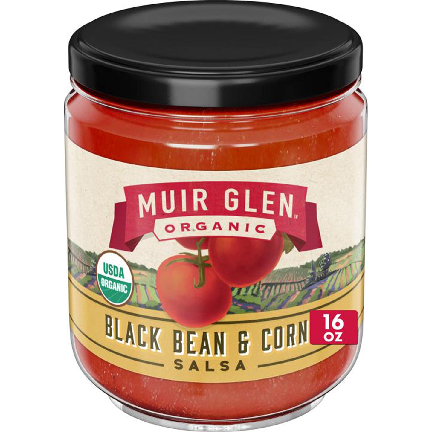 Muir Glen USDA Organic Black Bean and Corn Salsa, 16 oz