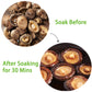 VIGOROUS MOUNTAINS Dried Shiitake Mushrooms, Dehydrated, Vegan, 4 Oz