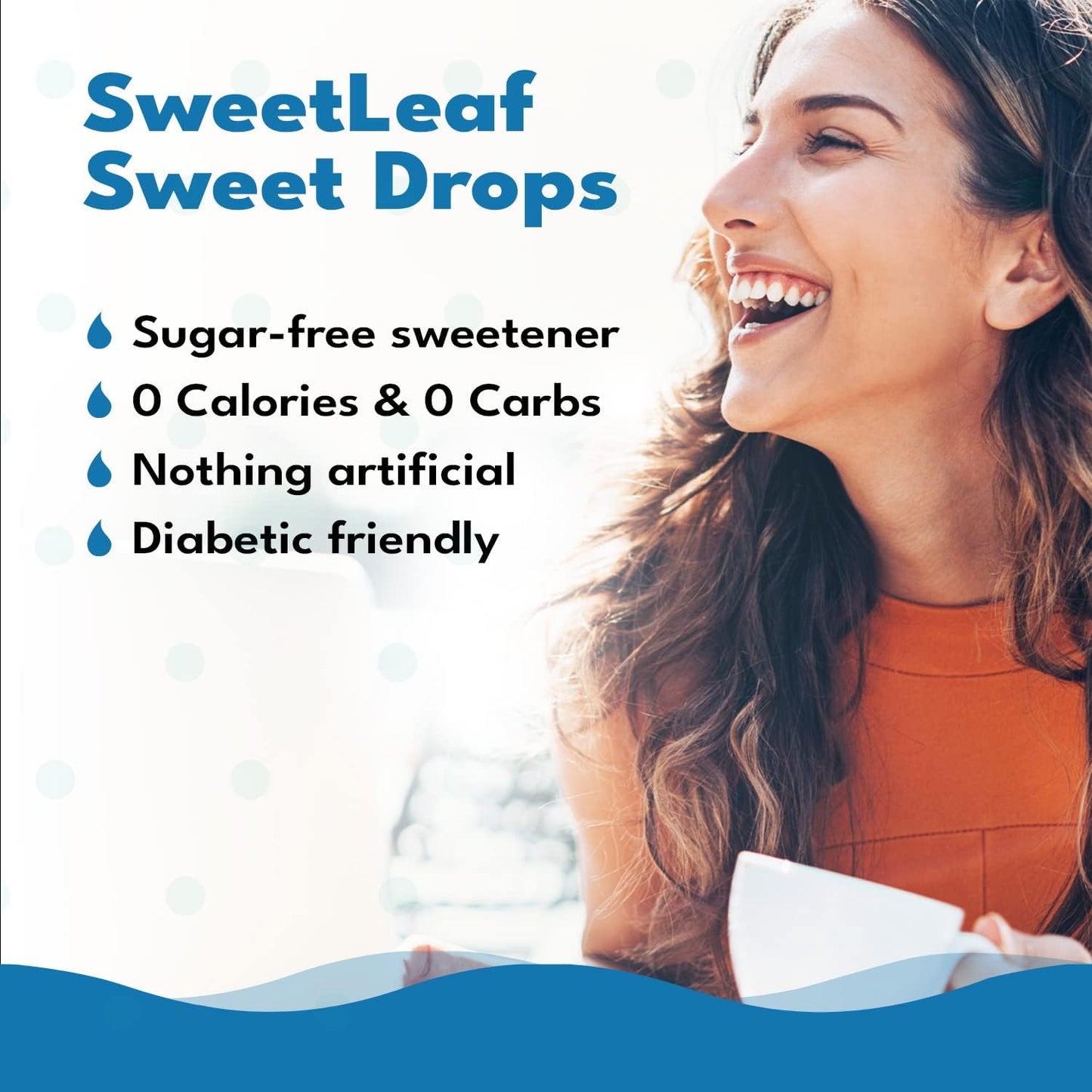 SweetLeaf Sweet Drops Flavored Stevia Liquid Sweetener, Organic, Zero Calorie, Vanilla Creme, 2 Fl Oz (Pack of 3)