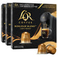LOR Coffee Pods  30 Capsules Bonjour Light Roast Blend  Single Cup Aluminum Coffee Capsules limited availabilityly Compatible with the LOR BARISTA System