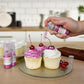Brew Glitter - Neon Pink (4G 1X Mini Pump) Edible Glitter For Desserts, Beverages, Cupcakes, Cake Pops And Cookies By Bakell