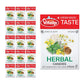 Vitalp Taste, Swiss Made, Sugar Free Candy with Stevia, Vegan, Herbal Flavor, 25g/0.88 Ounce Packs, 16 Boxes