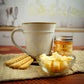 Bear Necessities Gourmet Sugar Cubes - Honey Infused, 70g Jar - Perfect for Tea, Coffee, Cocktails - White with Golden Hue