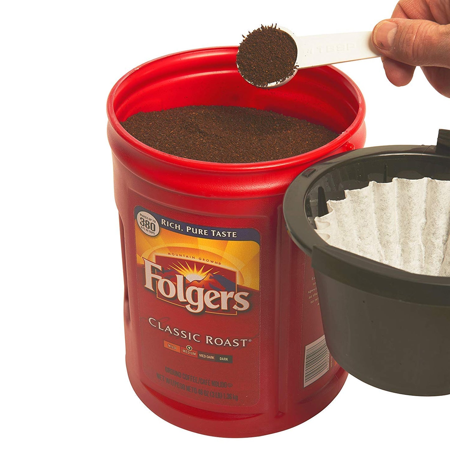 Folgers Ground Coffee 48 Oz, 4 Cans