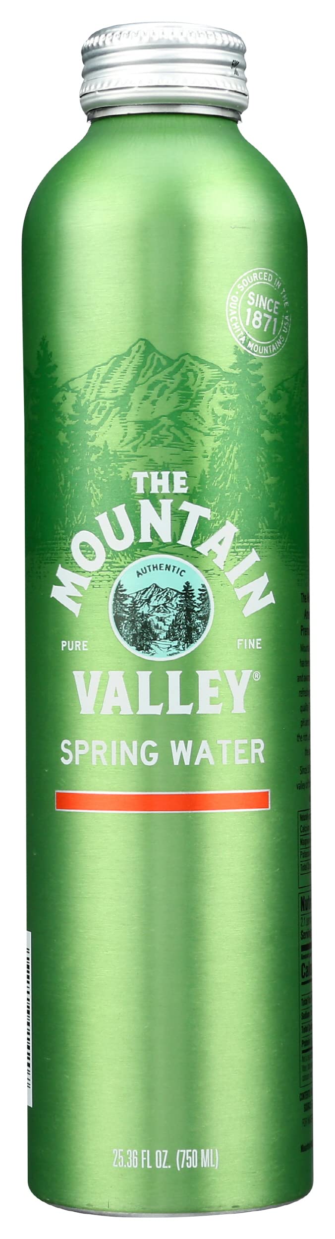 MVS SPRNG WATER ALUM CAN ( 12 X 25.36 OZ   )