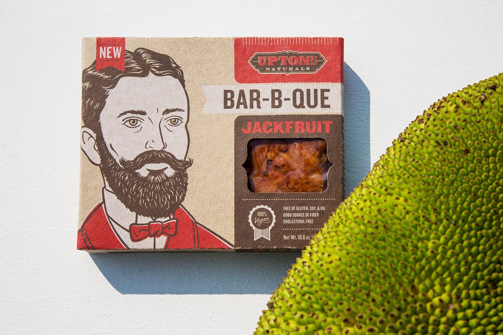 Uptonas Naturals Jackfruit - 10.6 Oz Boxes (Pack Of 10) (Bar-B-Que)