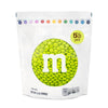 M&MS WORLD Electric Green Milk Chocolate Candy, 5lbs, Bar