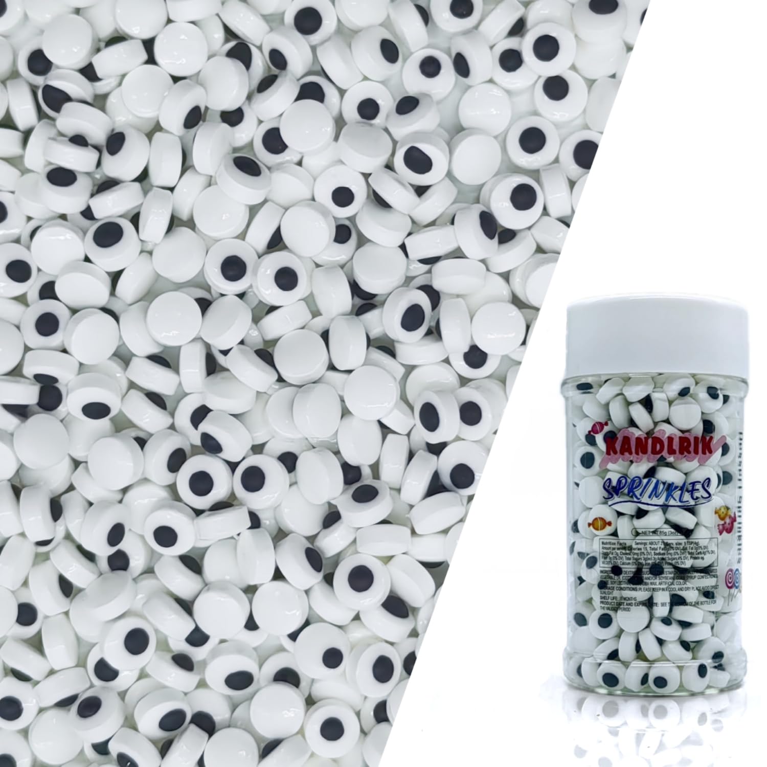 7Mm Mini Candy Eyes For Decorating Edible Candy Eyes Eyeballs Halloween Sprinkles For Cake Decorations, Baking, Ice Cream, Cooki