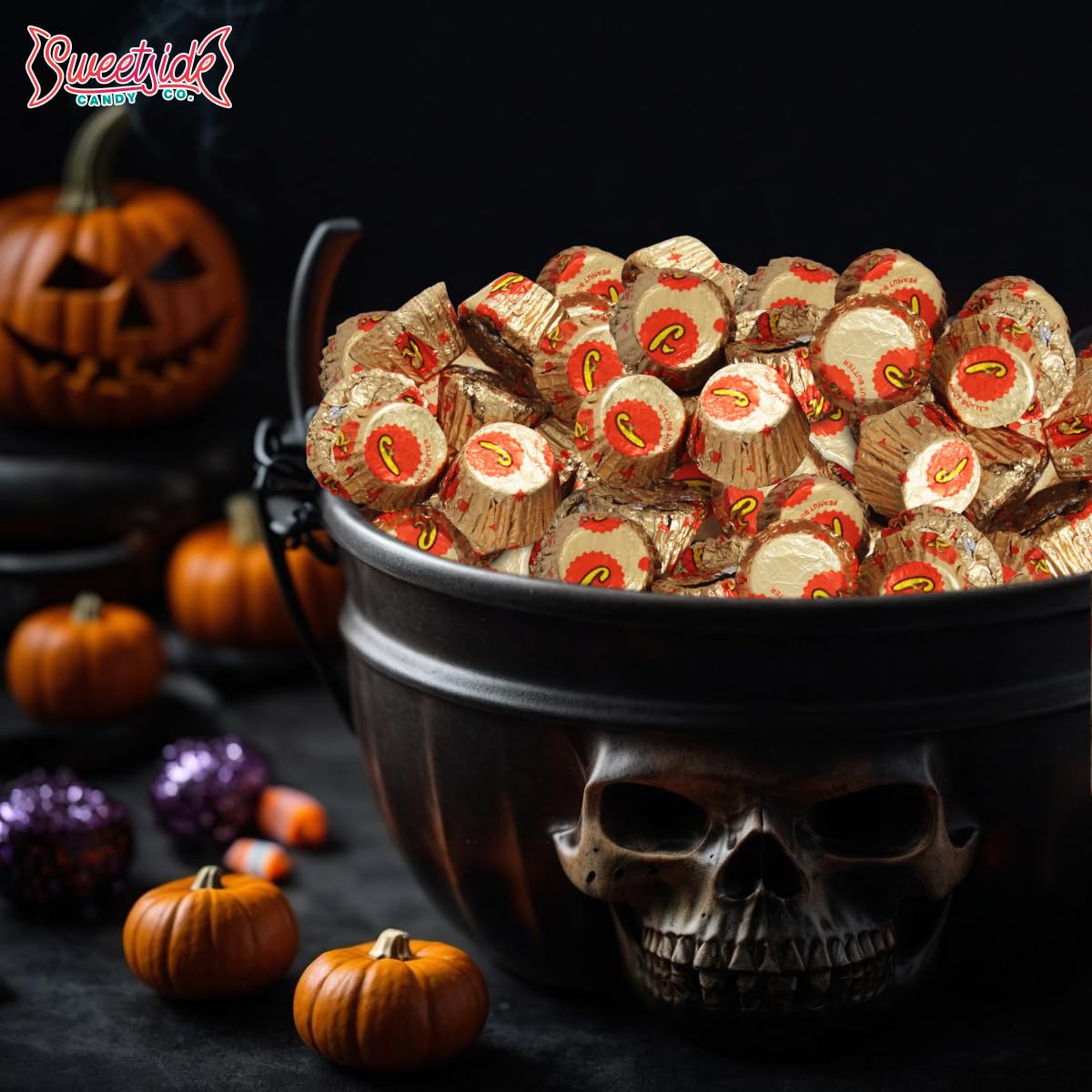 Peanut Butter Miniature Cups, 2Lb Pack Of Peanut Butter Cups Bulk, Perfect Reescups For Stocking, Dessert Toppings, Party Favors And Gift Baskets, Ideal For Gifting Or Everyday Enjoyment