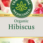 TRADITIONAL MEDICINALS TEA HIBISCUS ORG, 16 BG, PK- 6