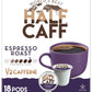 Worlds Best Half Caff Espresso Roast Coffee Pods, 18 Count, KCup Compatible, 100% Arabica, Solar Energy Produced, Dark Roast