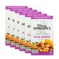 Mama Geraldines Pecan Cheddar Crispies, Crunchy Snack Crackers, 4.5 oz, Pack of 6, Made in USA