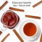 The Republic of Tea HiCAF Cinnamon Toast Black Tea, Premium High-Caffeine Blend, 50 Tea Bags