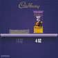 Cadbury Dairy Milk Caramello Milk Chocolate Candy Bars, 4 Oz (14 Count)