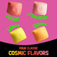Space Age Snacks Premium Freeze Dried Candy - Cosmo Cubes, 5 Ounce Pack, Gourmet   Shipped in Protective Box