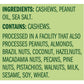 Emerald 94017 Cashew Pieces, 1.25 Oz. Tube Package, 12/Box