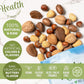 NUTS - U.S. Mixed Nuts In Shell, Almonds, Walnuts, Hazelnuts, Pecans, Brazil Nuts, 2 lbs, No Added Colors, Resealable Bag