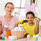 Baaxxango 100 Pack Empty Plastic Easter Eggs, Fillable DIY White Eggs for Candy and Party Favors
