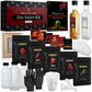 Hot Sauce Making Kit - DIY Set with 5 Peppers (Carolina Reaper, Ghost, Habanero, Chipotle, Jalapeo) - Make Hot Sauce, Salsa, Spi
