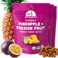 Mavuno Harvest Organic Fruit Snacks - Chewy Fruit Bites - Non-GMO - 1.94 oz (Pack of 3) - Pineapple & Passionfruit
