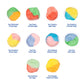 Taffy Shop Sour Zappy Favorites, Salt Water Taffy - Gourmet Soft Chewy Candy, Bulk Sweet Snack, Fresh Gift & Gluten-Free, 140 In