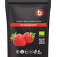Organic Freeze Dried Strawberry Powder From Freeze Dried Strawberries, Rich In Fiber, For Smoothies, Baking And Flavoring, 2.65O