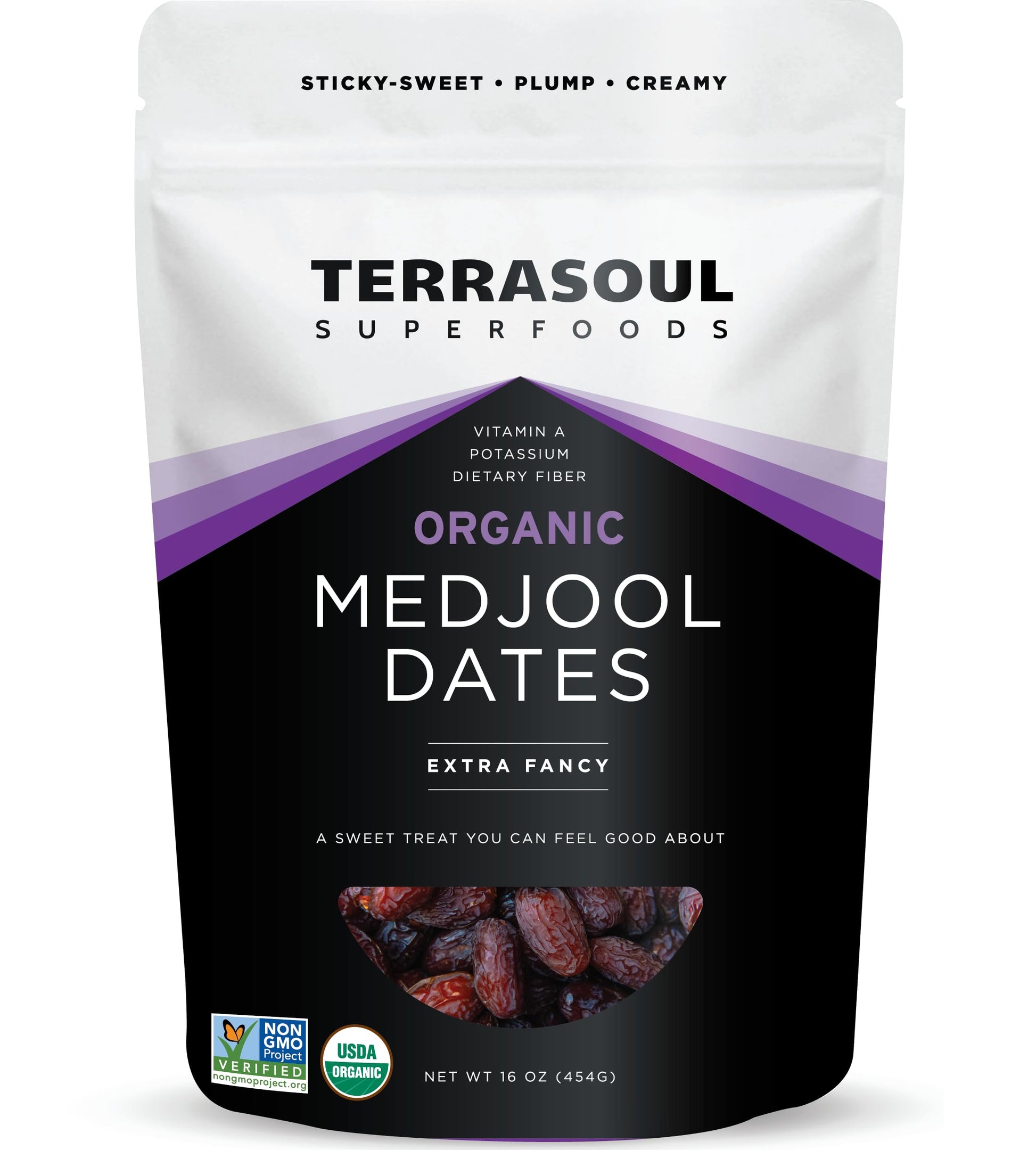 Terrasoul Superfoods Organic Medjool Dates, 16oz