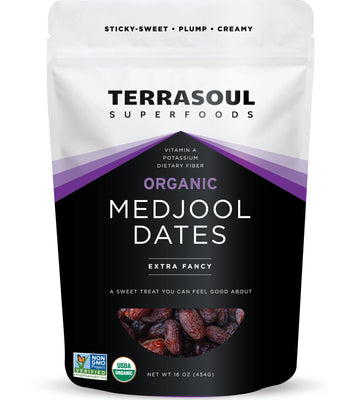 Terrasoul Superfoods Organic Medjool Dates, 16oz
