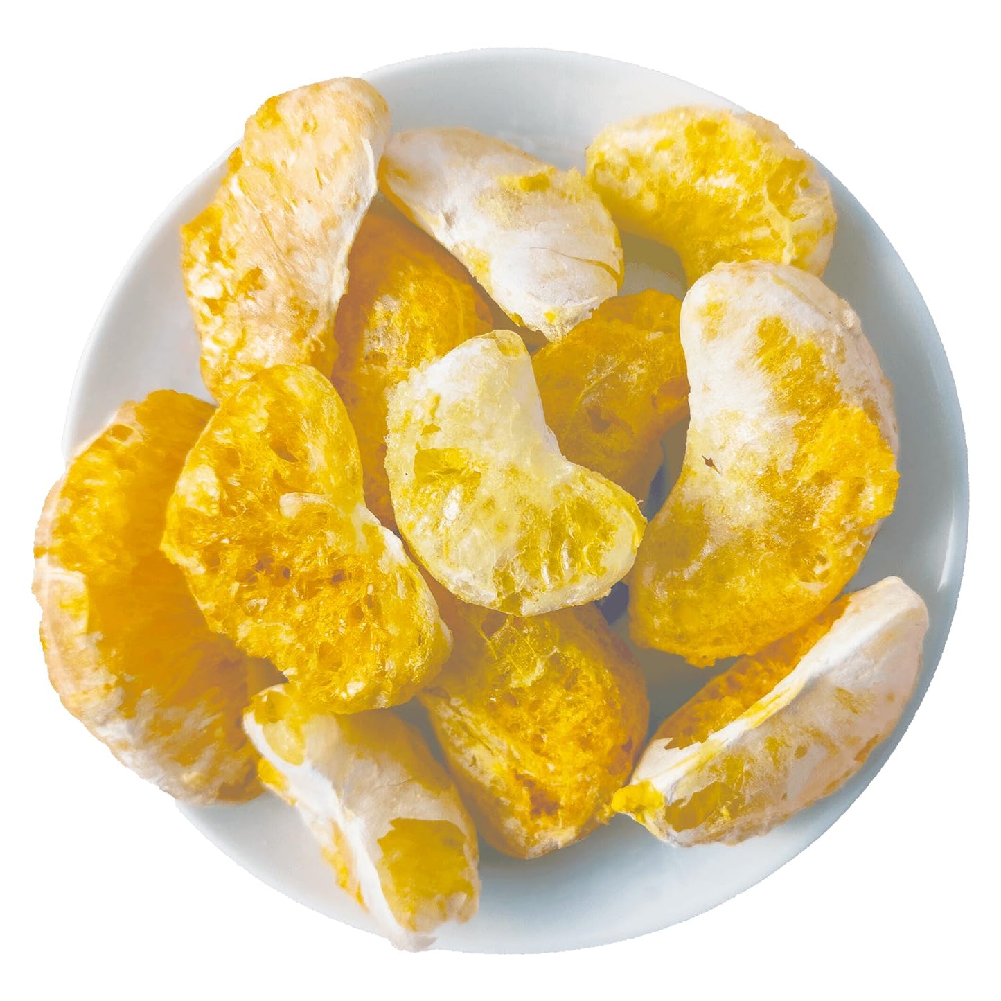 Freeze-Dried Mandarin - 7 Pack - 100% Real Fruit, No Sugar Added, Crunchy & Delicious, Long Shelf Life