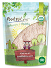 Food to Live Organic Red Lentil Flour, 1 Pound - Non-GMO, Finely Ground, Pure, Raw, Keto, Nutritious Vegan Powder in Bulk. Good 