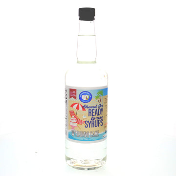 Hypothermias Shaved Ice & Snow Cone Syrup - BPA-Free Recyclable Plastic Bottle Quart (32 Fl. Oz) - Wedding Cake - Non-GMO 100% P