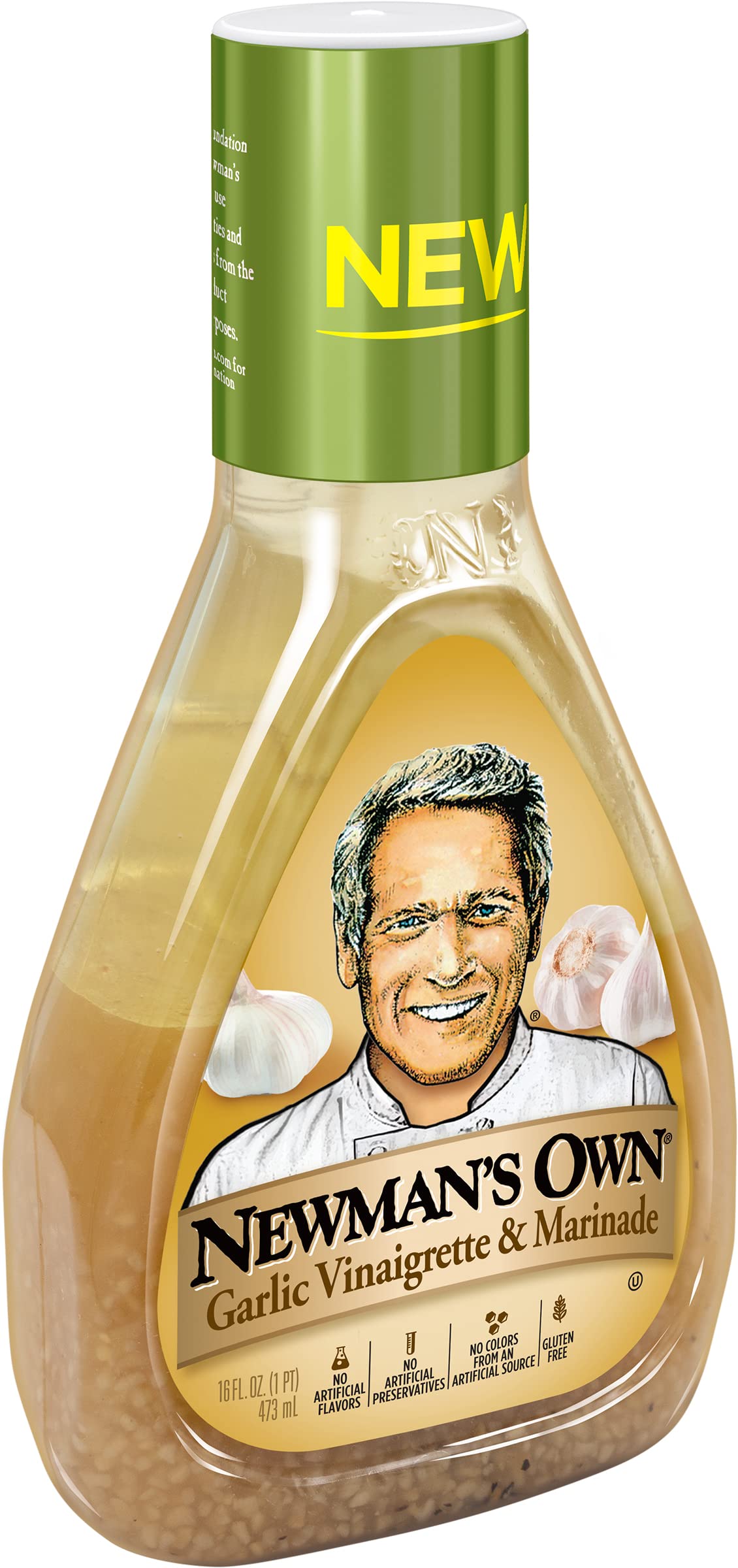 Newman'S Own Garlic Vinaigrette & Marinade, 16 Oz