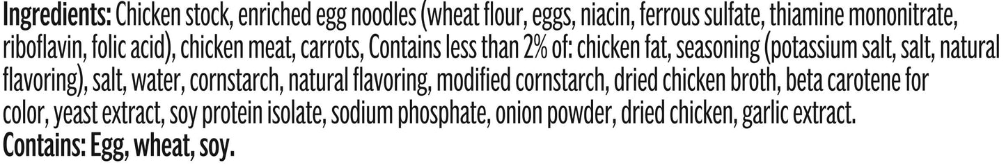 Campbells Condensed Heart Healthy Chicken Noodle Soup, 10.75 oz Can (12 Pack)