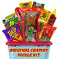 Original Chamoy Pickle Kit, Ready to Make the Famous TikTok Trend, Includes Alamo Dill Pickle, Baby Lucas, Lucas Gusano, Skwinkl